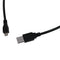 Black Micro USB 2-in-1 Data Charging Cable compatible with Google Nexus 7,  A1L1