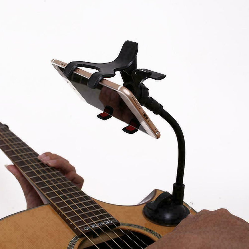Phone Holder Stand For Guitar Singing lyrics Song Holder Car SuckerCups Y2T U4K0