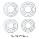 Circle Metal Embossing Cutting Dies DIY Scrapbooking Album Card Stencil A