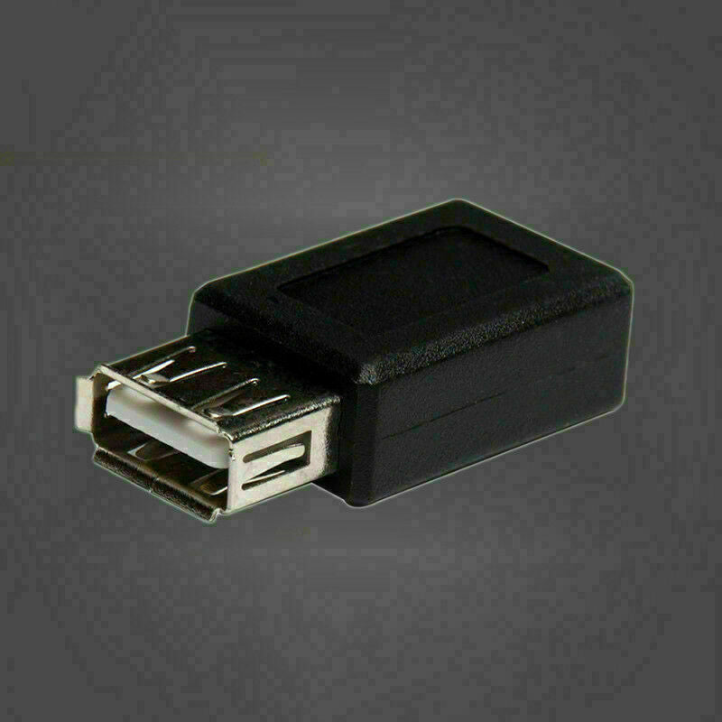 Usb female to micro usb b female adapter plug jack converter. converter Dlq W7Q9