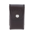 Faux Leather Press Buckle Folding Eyeglasses Case Glasses Box Presbyopic Glass3C