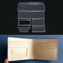 7Pcs Leather Craft Acrylic Wallet Purse Pattern Stencil Template DIY Tools