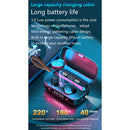 Bluetooth Headset Built in Mic Binaural Call in-Ear Buds Waterproof & Flashlight