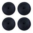 4pcs/set Car Rear Trunk Envelope Cargo Net Tie Down Hooks Hanging Ring Loop