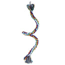 Parrot Rope Braided Toys Pet Parrot Bird Chew Rope Perch Coil Bird Cage Tra C Gw