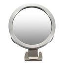Anti Fog Wall-mounted Shower Mirror for Bathroom Travel with Razor Hook