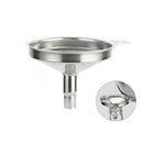 1pc Funnel Stainless Steel Filling Hip Flask Beer Liquid Oil Tools Small Mou Ew