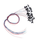 10pcs Train Railroad Street Lights HO Scale LEDs Garden Park Lights 1:100