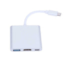 USB3.1 Type-C to HD Muitimedia Interface+USB3.0+Type-C Converter Adatper