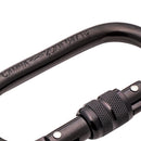 Alloy Steel Screw Locking Carabiner Outdoor Rock Climbing Hook CE Certified