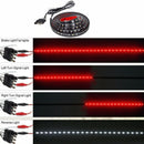 60" Truck LED Strip Tailgate TailLight Reverse Brake Turn Signal Light For Car