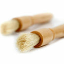 Espresso Supply Coffee Grinder Brush Natural Bristles Wooden Handle Espress