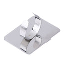 Colour Makeup Palette Stainless Steel  Small Square Ring Mini