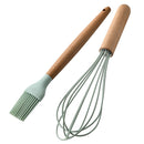2pcs Oil Brush Egg Whisk Cooking