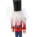 10cm Wooden Nutcracker Soldier Christmas Decoration Pendants Ornaments Toys JR