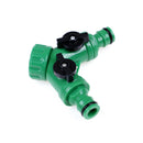 Quick Coupling Drip Irrigation System Adapter 2-way Valve Connector G3 / 4 "