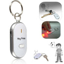Whistle Key Finder Flashing Beeping Lost Locator Remote chain LED Torch US