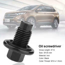 M14 x 1.5mm Oil Drain Sump Plug Screw for Ford Fusion Focus C-Max Fiesta A