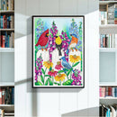 5D DIY Special Shaped Diamond Painting Bird Embroidery Craft Kit Home Decor