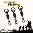 Quick Change Ring Swivels Size 8 and 11 Carp Fishing Tackle Black Rig Link T6V8