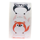 500pcs/roll animal Stickers for seal labels gift panda Packaging StickersB Kw