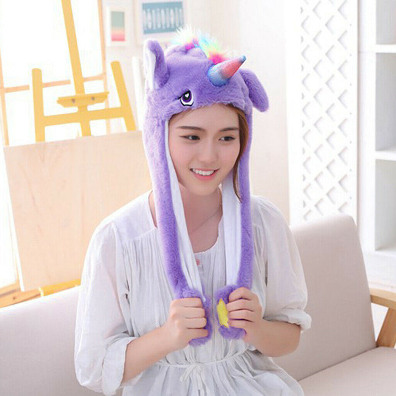 Novelty Funny Plush Animal Hat Cap Party Gift Halloween Christmas Party Dress Up