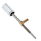 4/4 Violin Bow Ebony Frog Screw Repair Replacement Parts Ruby Inlaid