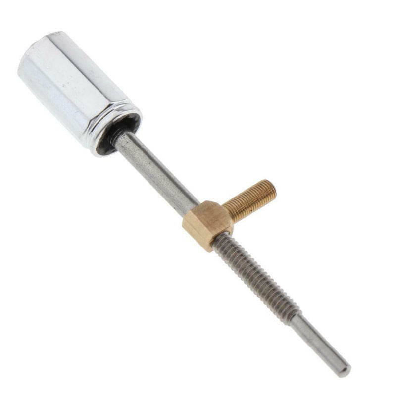 4/4 Violin Bow Ebony Frog Screw Repair Replacement Parts Ruby Inlaid