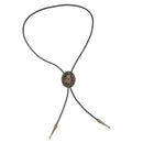 Howling Wolf   Western Cowboy Bolo Tie Rodeo Bootlace Tie Dance Necktie