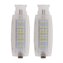 2 Pieces Car Interior Vanity Mirror Light Lamp for VW Golf 5 6 Jetta Passat