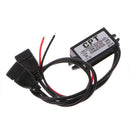 Converter DC 12V To 3A 5V Double 2 USB To Auto Power Step Down Regulator Voltage