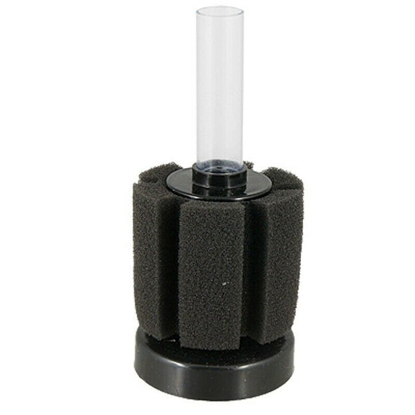 Mini Cylinder Soft Sponge Water Filter For Fish Aquarium, Black S9V1