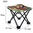 Portable Outdoor Fishing Chair Lightweight Folding Backpack Camping Cloth P