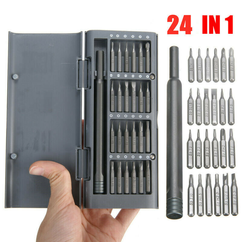 24 In1 Magnet Precision Screwdriver Torx PC Repair Tool Kit Set