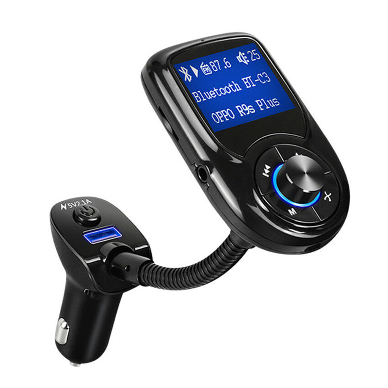 Car Bluetooth Kit Wireless Radio Adapter MP3 Player USB Charger Speakerphone
