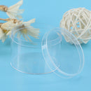 1Pc 100ML Transparent Plastic Container Box For DIY Mud Clay Accessory Tool3C