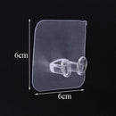 4pcs/pack home office wall adhesive plastic power plug storage hook random co ME