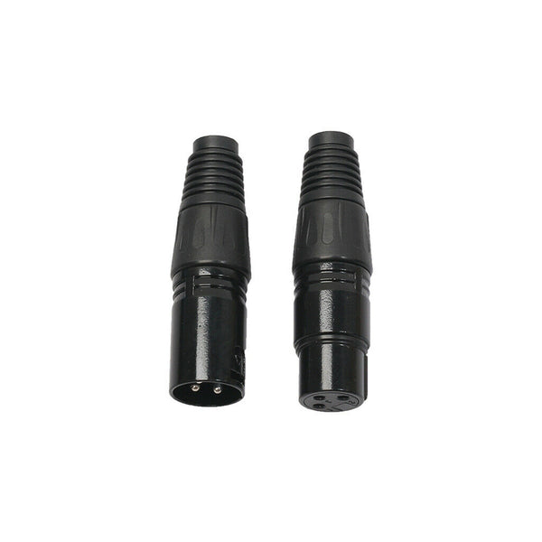 10Pairs 3 Pin XLR Solder Type Connector Male + Female Plug Mic Audio Socket