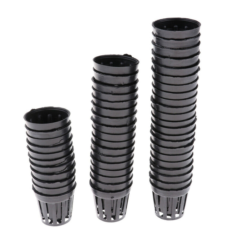 100 pcs Aquatic plant planting basket Aquarium Plastic Pot Water Grass Cultivate