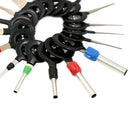 18Pcs Wire terminal removal tool car electrical wiring crimp connector pin kit3c