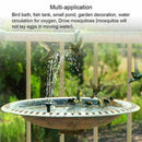 Solar Panel Powered Water Feature Pump Floating Pool Pond Fountain Aquarium I4M3