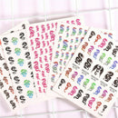Waterproof Punk Dragon Decals Nail Stickers Manicure Nail Art Accessories