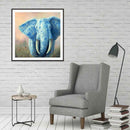 5D DIY Full Drill Diamond Painting Elephant Cross Stitch Mosaic Craft Kits