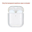 For AirPods 1 2 earphone Case Transparent Clear Protective Skin Soft TPU Co P7Z1