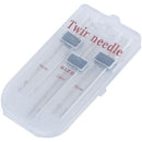 3 Pcs Sewing Machine Double Needle (Size 2.0/90 3.0/90 4.0/90) & 9 Groove P W4N7