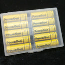 Transparent Plastic Organizer / Storage Box - Capacity 10 AA Batteries Or 10 AA