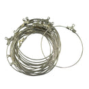 80x Hoop Earrings Set Big Circle Earring Fashion Jewelry for Women Girl Findings