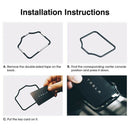 Center Console Key Card Holder + 2 Pcs Center Console Cup Holders Tesla Cup