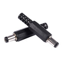 15 Pcs 5.5mmx2.1mmx9mm Male Solder DC Power Jack for Laptop Adapter