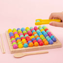 Parent-child Interaction Color Beads Elimination Hobby Funny 2 In 1 Portable